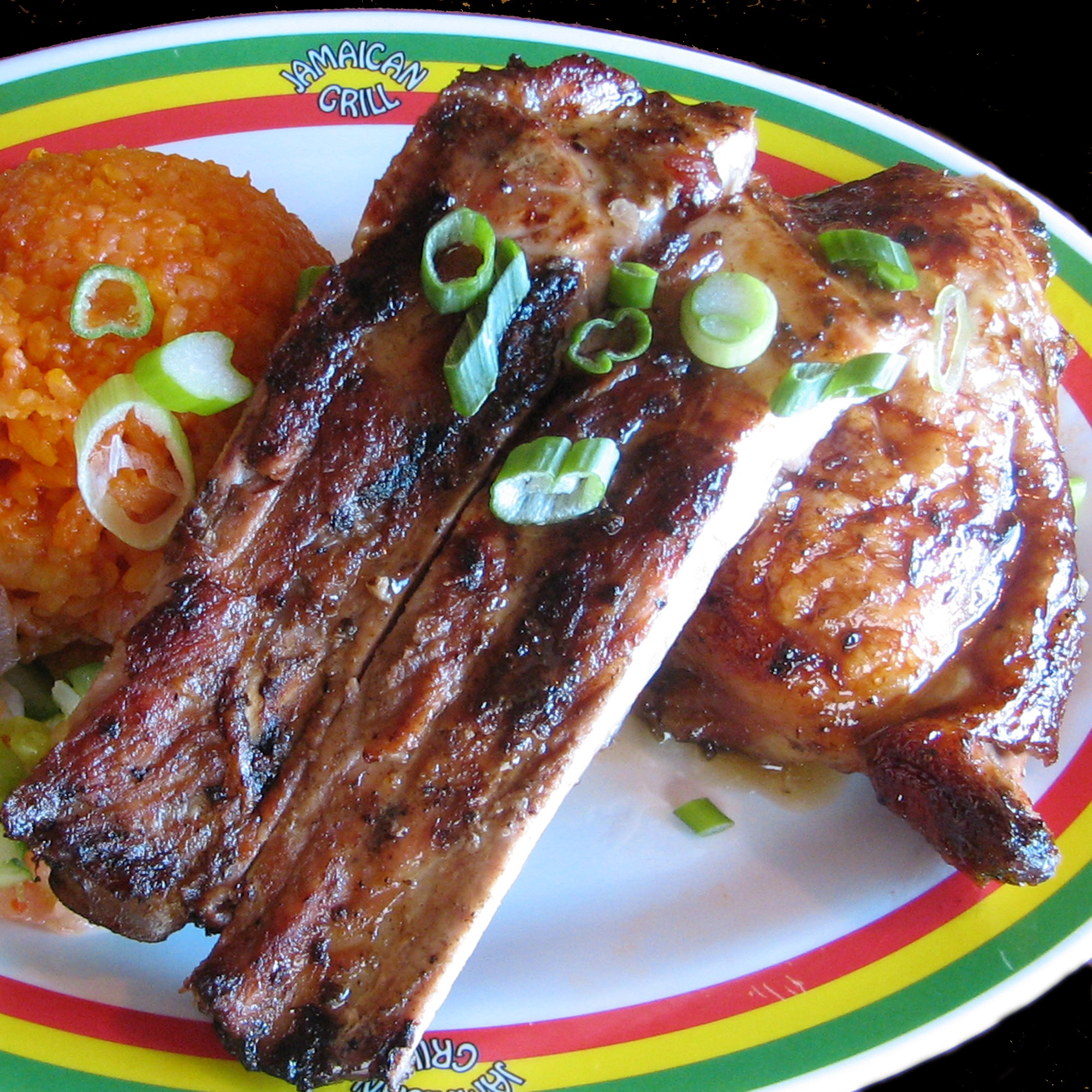 Jr. Chicken &amp; Ribs Combo<span class="Apple-tab-span" style="white-space:pre"> </span>